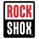 Rock Shox predný blatník Black/Red