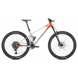 MONDRAKER RAZE CARBON R RACING SILVER/ORANGE 2025