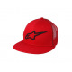 Alpinestars šiltovka Corp Trucker Red/Black