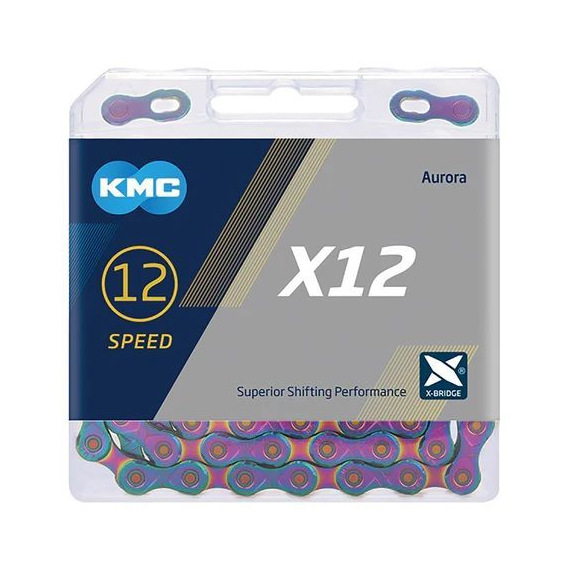 KMC reťaz X12 AURORA 12 kolo 126čl.