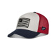 AlAlpinestars šiltovka FLAG Snapback White/Navy/Red