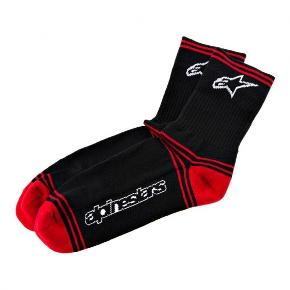  ALPINESTARS Ponožky Winter Black Red 2018