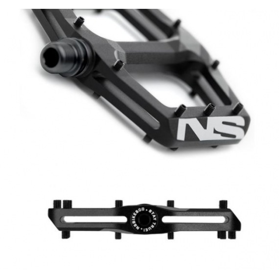 NS Bikes pedále Radiance Black