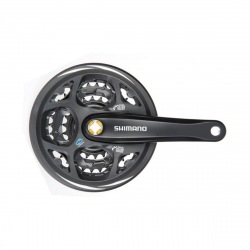 SHIMANO kľuky Altus FC-M311 170mm 42/32/22z. 7/8-k. čierny s krytom