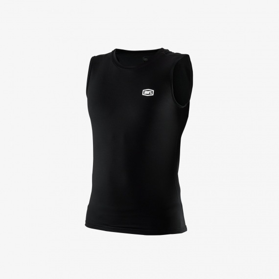 100% tielko BASECAMP SLEEVELESS BLACK