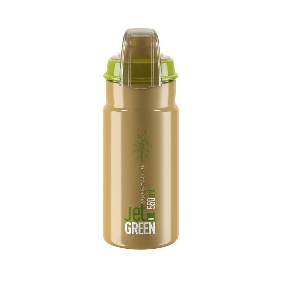 ELITE Fľaša JET GREEN PLUS hnedá 550 ml