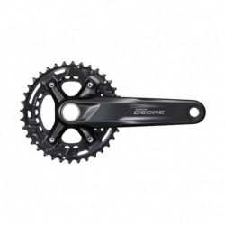 SHIMANO kľuky Deore FC-M4100 175mm 36/26z. 10-k. čierny Dvojdielny