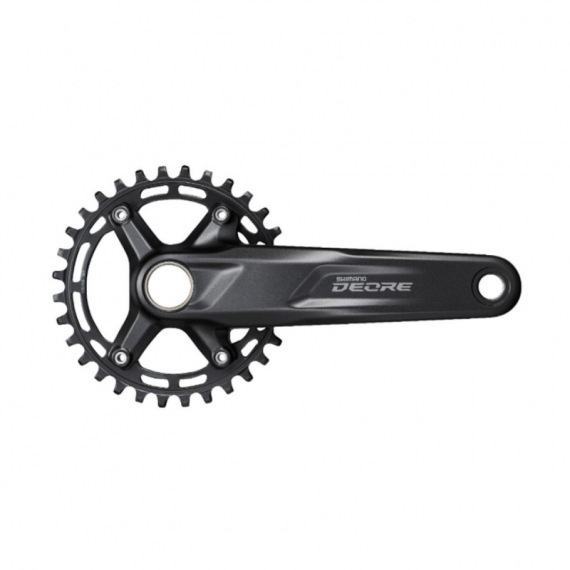 SHIMANO kľuky Deore FC-M5100 175mm 30z. 10/11-k. čierny dvojdielny bez ložísk