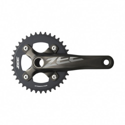 SHIMANO kľuky ZEE FC-M645 165mm (83mm) 10-k. čierny HTII s ložiskom