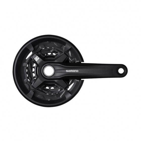 SHIMANO kľuky Altus FC-MT210 175mm 40/30/22 9-k. čierny s krytom 