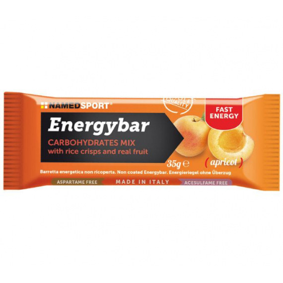 NAMEDSPORT Tyčinka Energybar marhuľa 35g